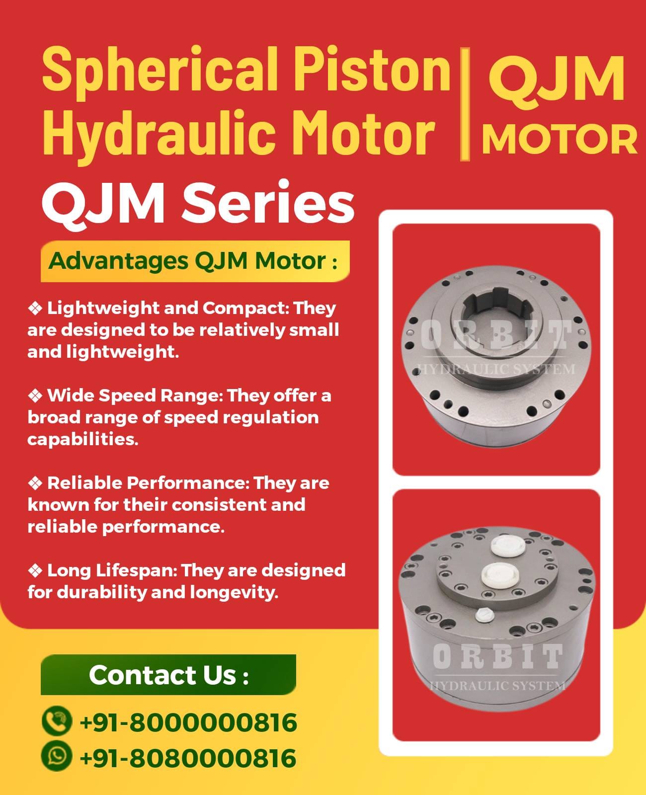 QJM Hydraulic Motor in Patna Bihar India